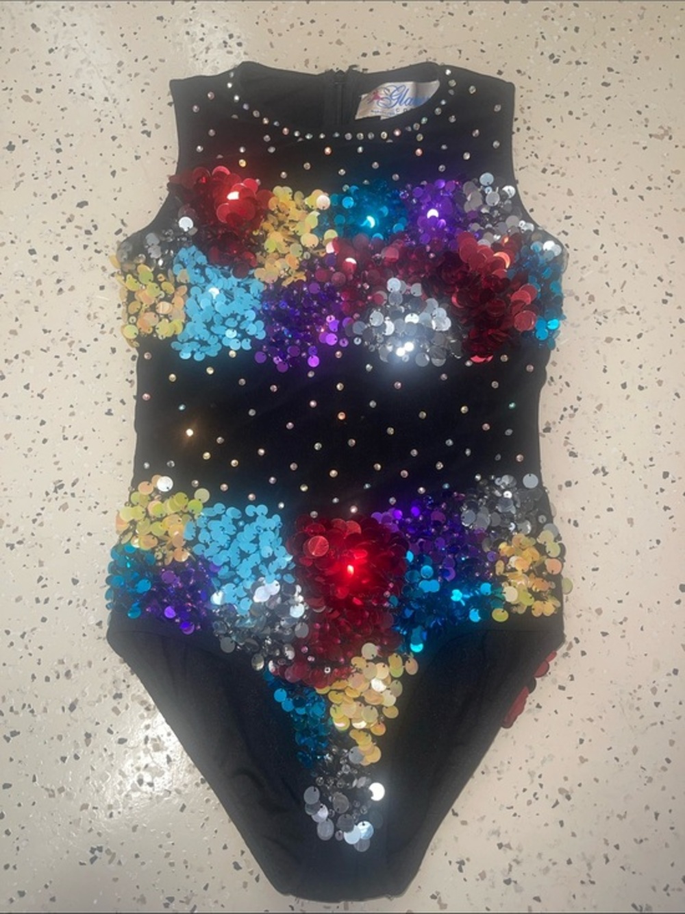 vintage sequined bodysuit GLAMOROUS XL girls